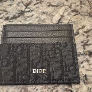 Dior Black Card Holder